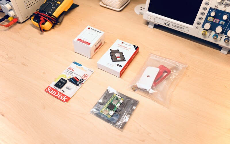 Project Parts - Pi Zero 2 W, NoIR Camera, Case, SD Card, Power Supply